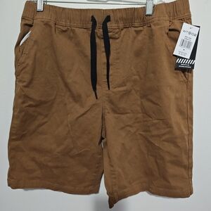 Men's Athletic WT02 Shorts in Brown